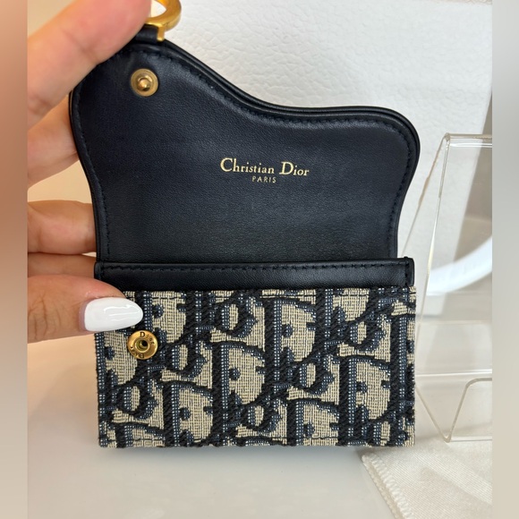 Dior Saddle Bloom Trotter Card Holder - Picture 2 of 7